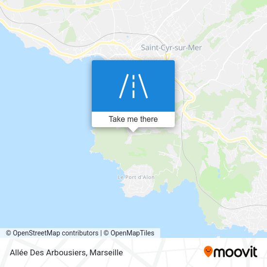 Allée Des Arbousiers map