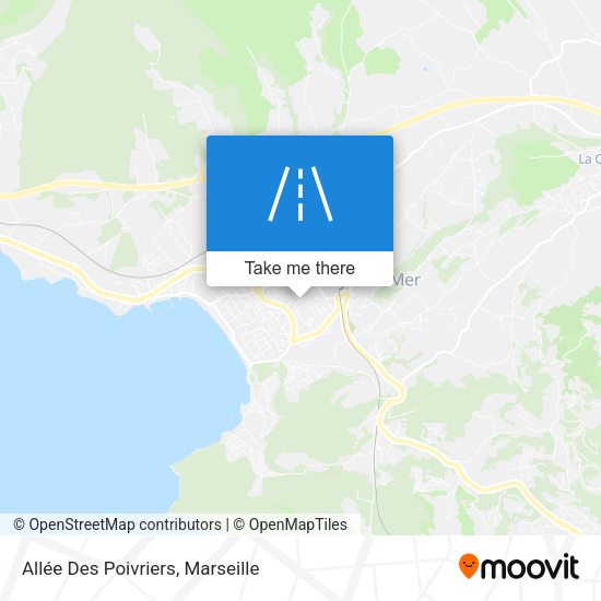 Allée Des Poivriers map