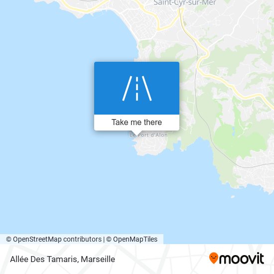 Allée Des Tamaris map