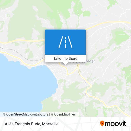 Allée François Rude map