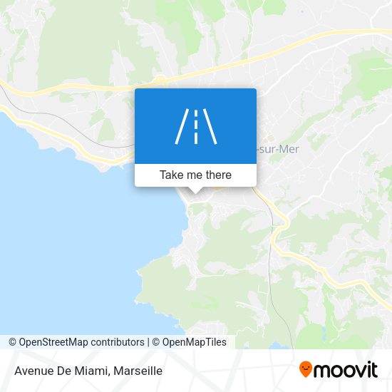 Avenue De Miami map