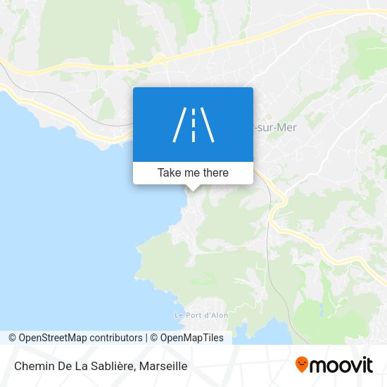 Chemin De La Sablière map