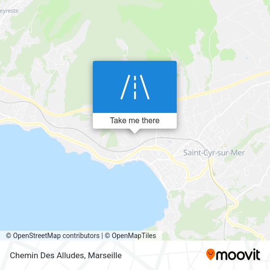 Chemin Des Alludes map