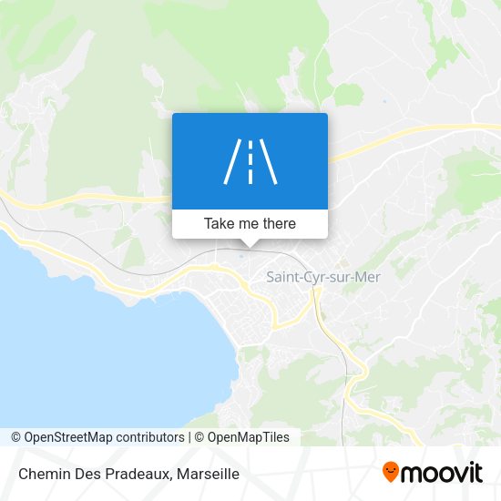 Chemin Des Pradeaux map