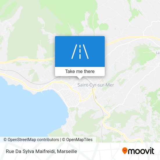 Rue Da Sylva Maifreidi map