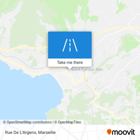 Rue De L'Argens map