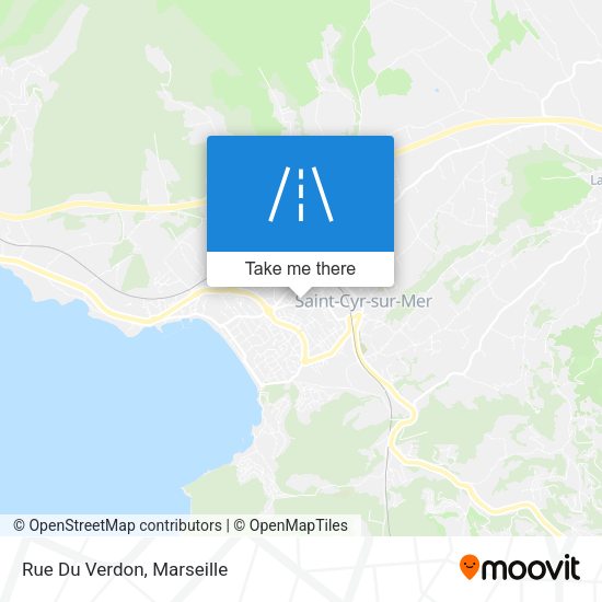 Rue Du Verdon map
