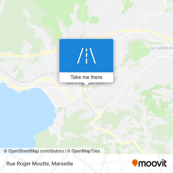 Rue Roger Moutte map