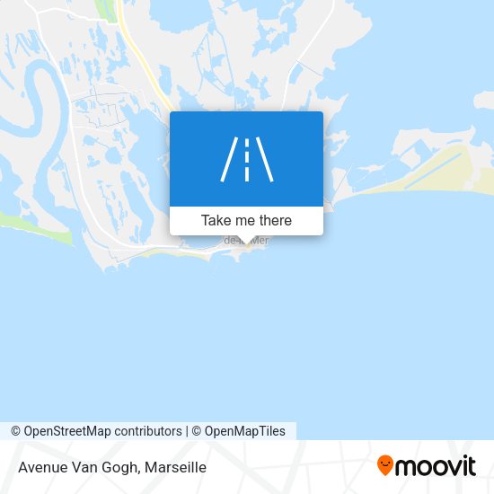 Avenue Van Gogh map