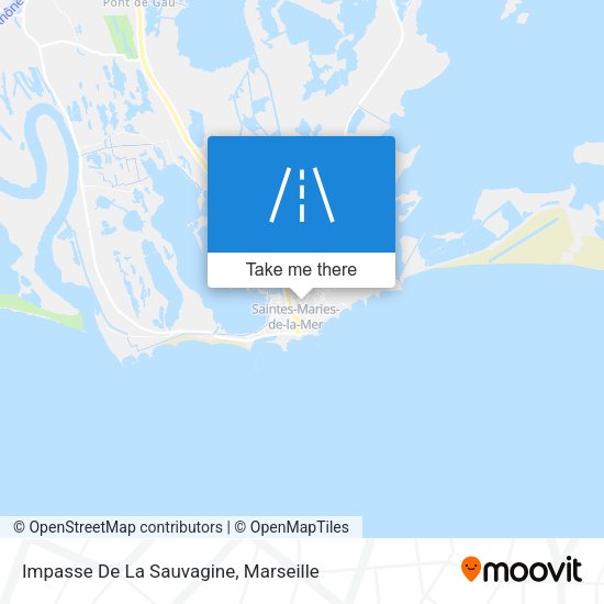 Impasse De La Sauvagine map