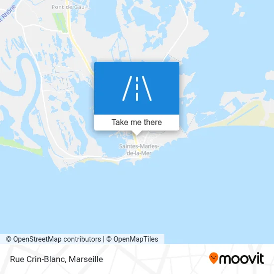 Rue Crin-Blanc map