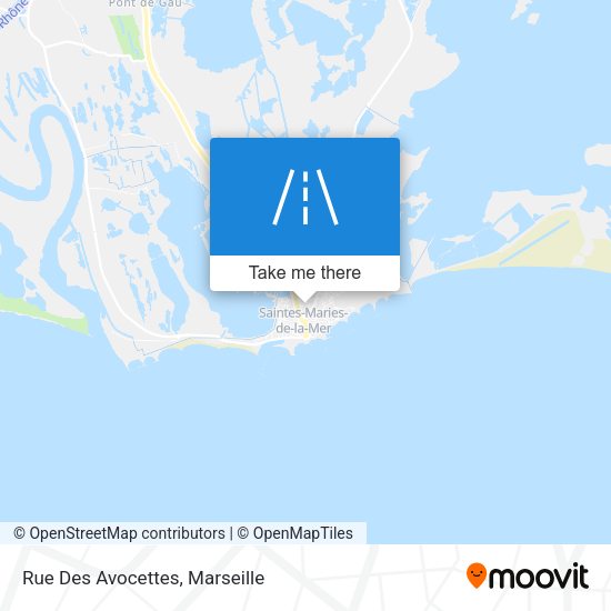 Rue Des Avocettes map
