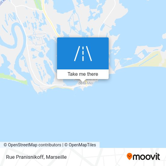 Rue Pranisnikoff map