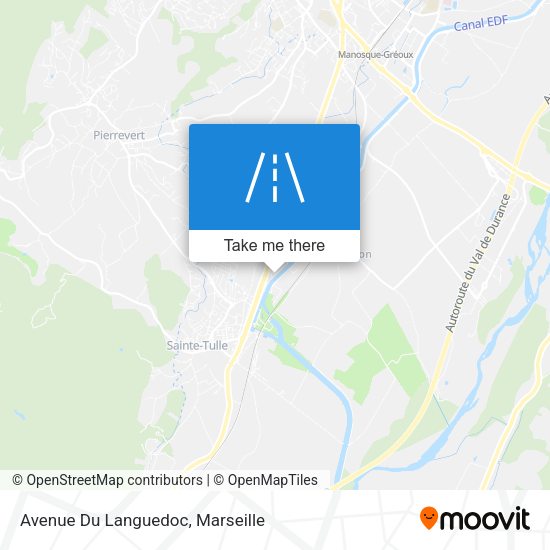 Avenue Du Languedoc map