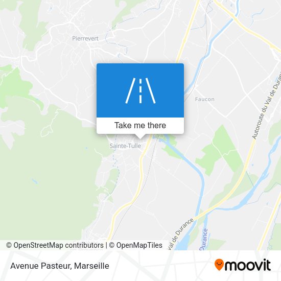 Avenue Pasteur map