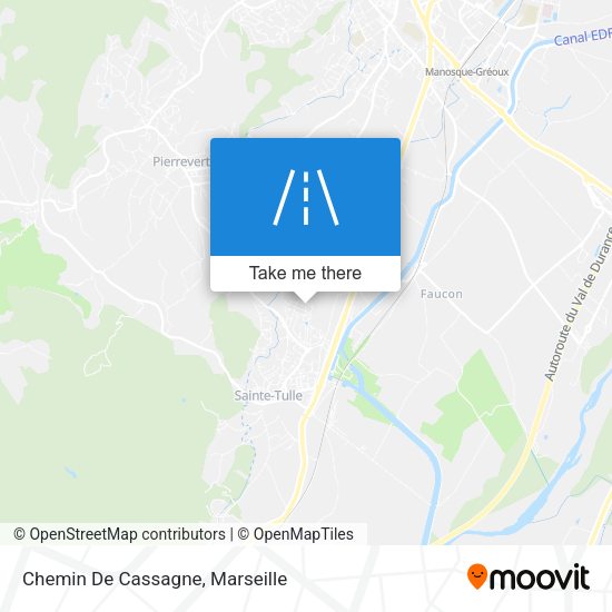 Chemin De Cassagne map