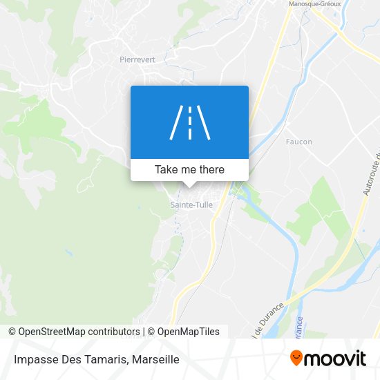 Impasse Des Tamaris map