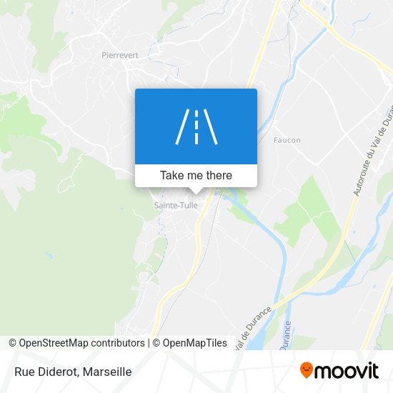 Rue Diderot map