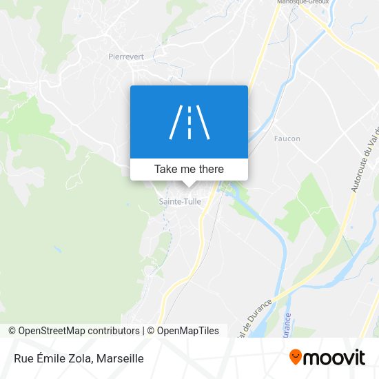 Rue Émile Zola map
