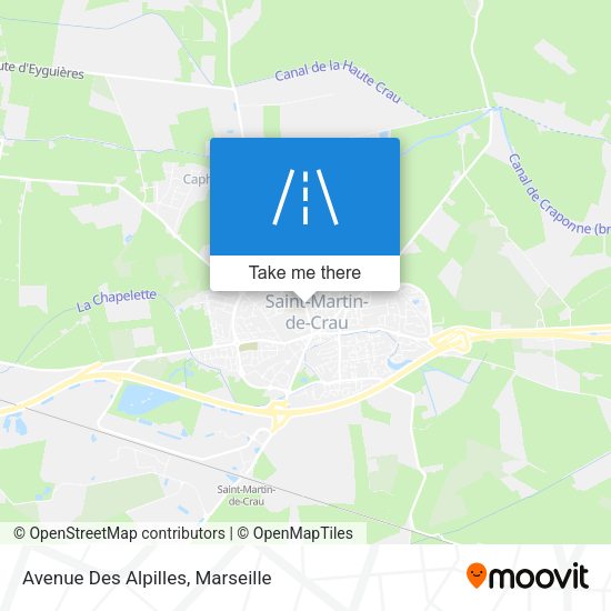 Avenue Des Alpilles map