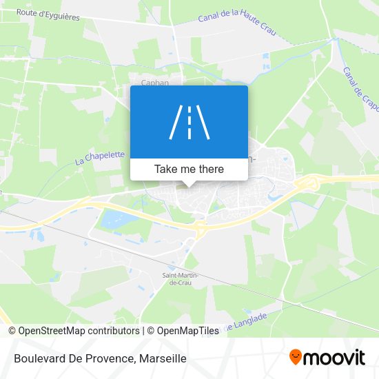 Boulevard De Provence map