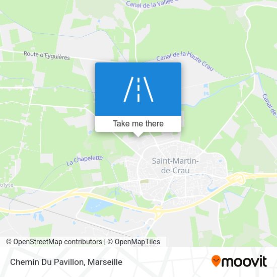 Chemin Du Pavillon map