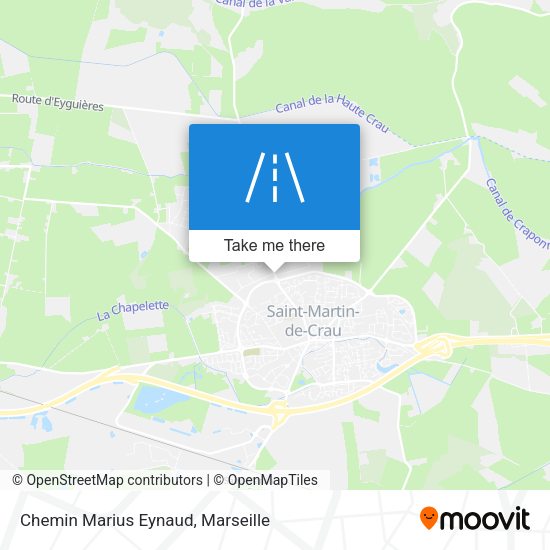 Chemin Marius Eynaud map