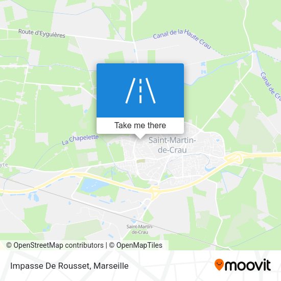 Impasse De Rousset map