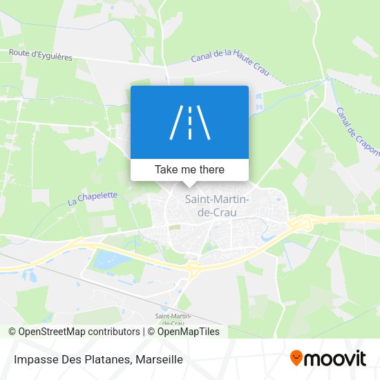Impasse Des Platanes map