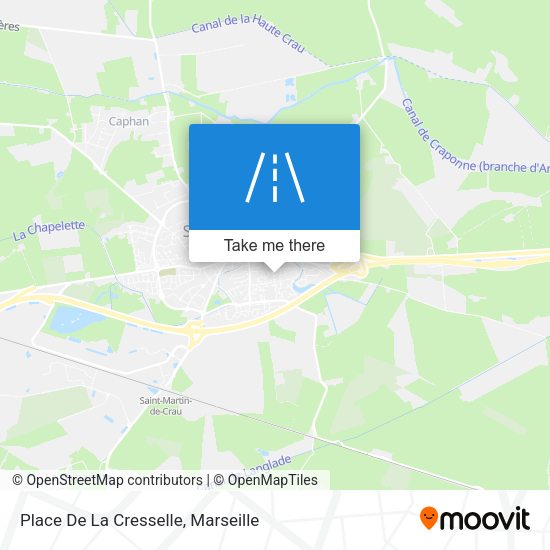 Place De La Cresselle map