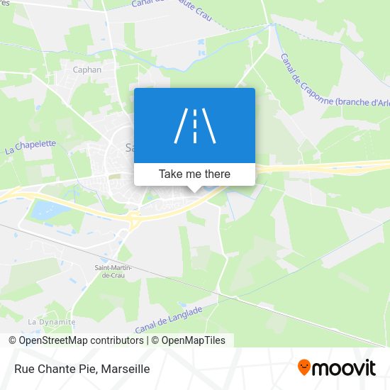 Rue Chante Pie map