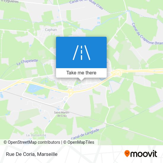 Rue De Coria map