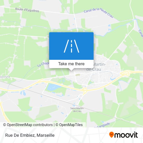 Rue De Embiez map