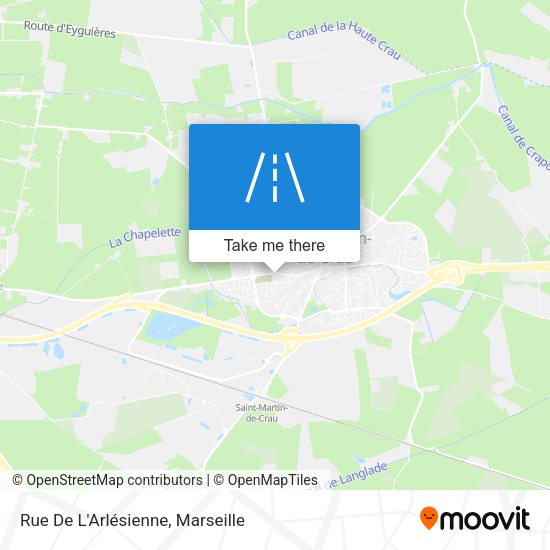 Rue De L'Arlésienne map