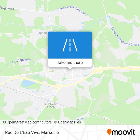 Rue De L'Eau Vive map
