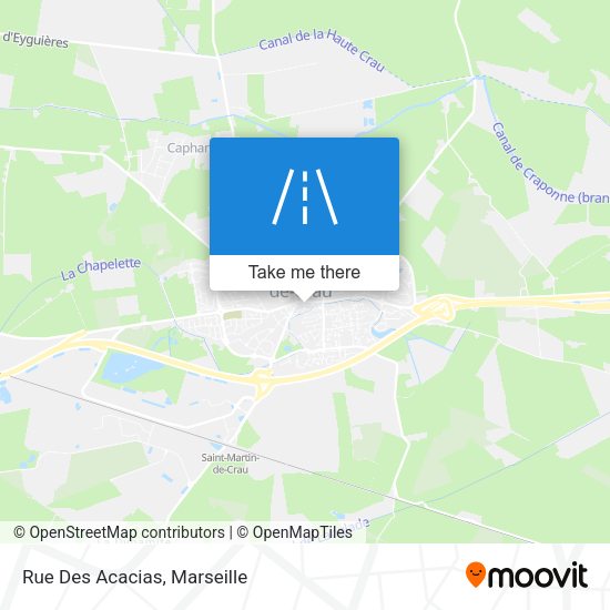 Rue Des Acacias map
