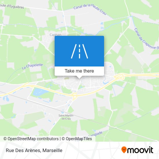 Rue Des Arènes map