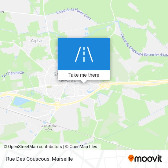 Rue Des Couscous map