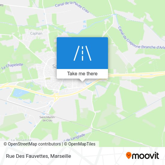 Rue Des Fauvettes map
