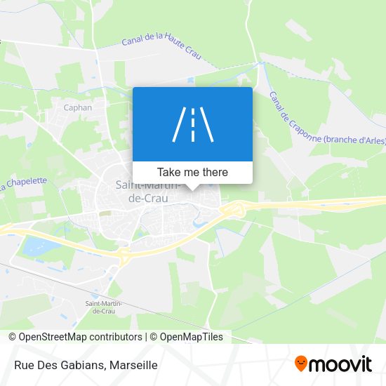 Rue Des Gabians map