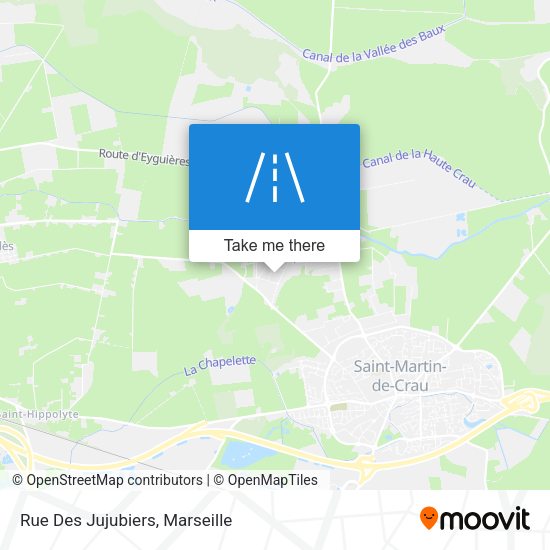 Rue Des Jujubiers map