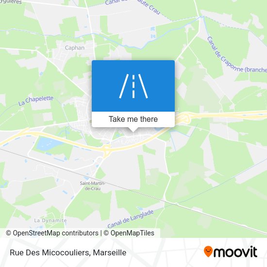 Rue Des Micocouliers map