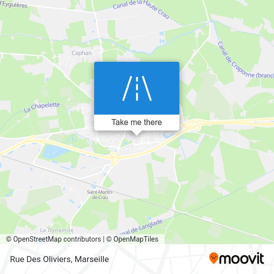 Rue Des Oliviers map