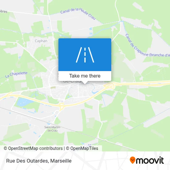 Rue Des Outardes map