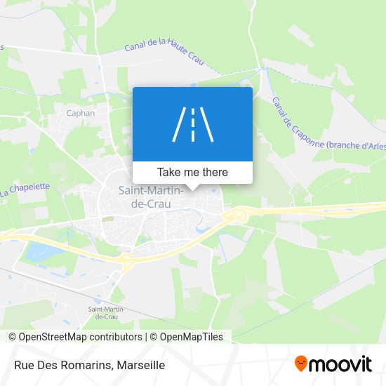 Rue Des Romarins map