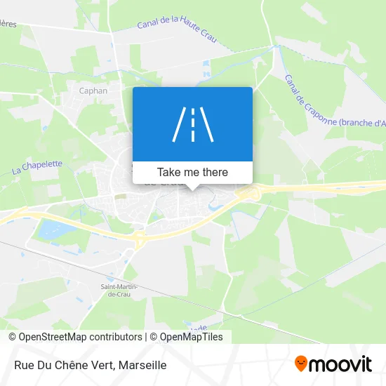 Rue Du Chêne Vert map