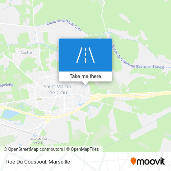 Rue Du Coussoul map