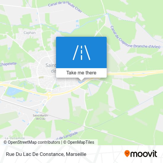 Rue Du Lac De Constance map