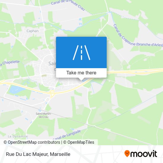 Rue Du Lac Majeur map