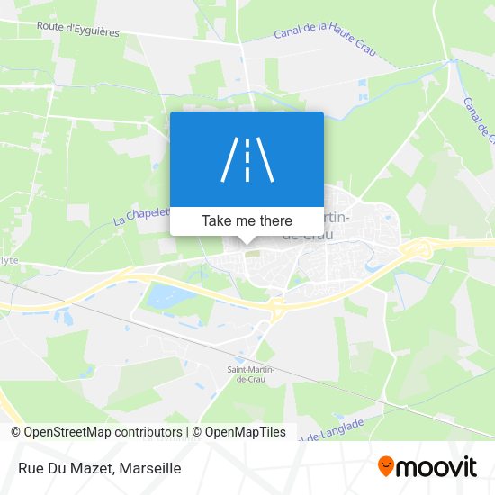 Rue Du Mazet map